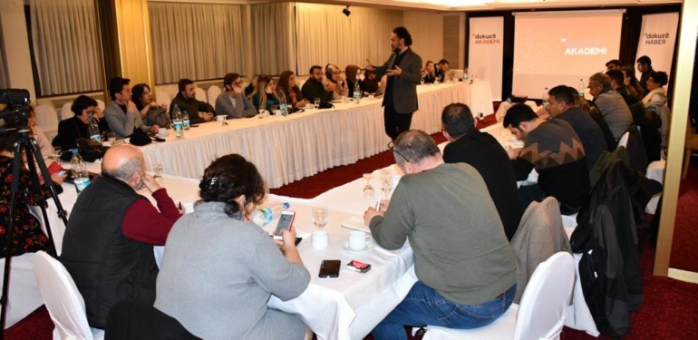 Türkiye’nin dört bir yanından gazeteciler Seçim Haberciliği Eğitimi’nde buluştu